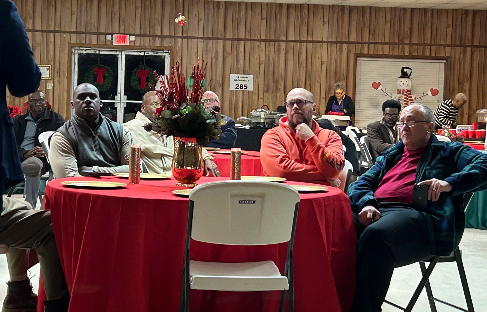 Local pastors and community members gathered at a Pastors Forum event