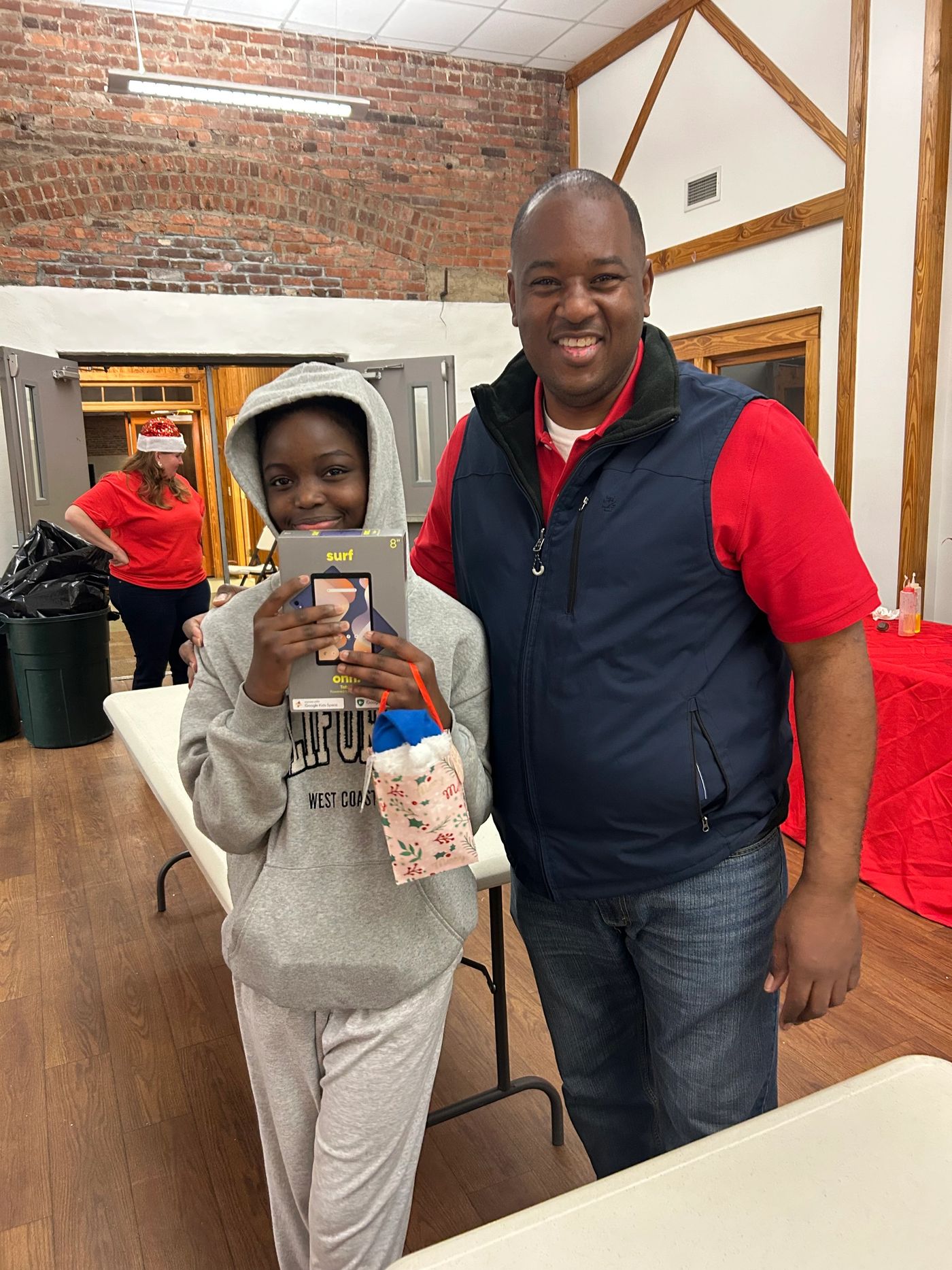 Children and families at the Hampton County Sheriff's Office Santa's Wonderland toy drive.